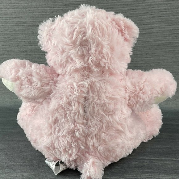 Bears2go Plush Bear Cuddly Baby Pink Swirl Fur Stuffed Animal Toy Squishy Soft - Picture 3 of 7